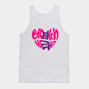 Broken heart Tank Top